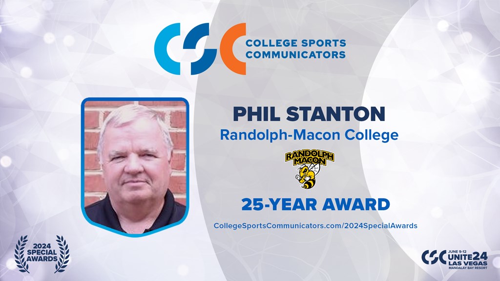 2024 Special Awards Salute: Phil Stanton - 25-Year Award
